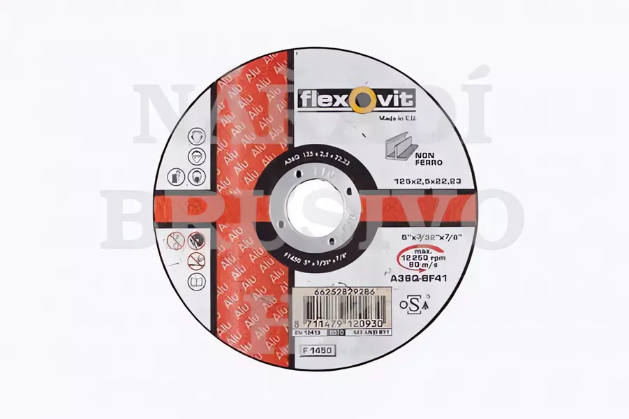 Řezný kotouč 125x1,0x22,23 A46Q ALU na hliník Flexovit