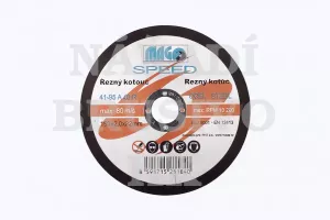 Řezný kotouč 125x1,0x22,23 A46R MAGG SPEED na nerez