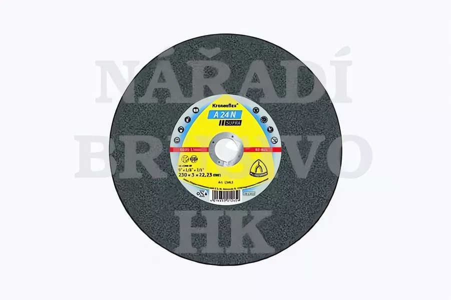 Řezný kotouč 180x3,0x22,23 A24N SUPRA na nerez a hliník Klingspor
