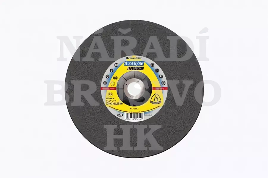 Řezný kotouč 180x3,0x22,23 A24R/36 SPECIAL na nerez Klingspor