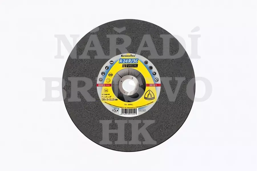 Řezný kotouč 230x3,0x22,23 A24R/36 SPECIAL na nerez Klingspor