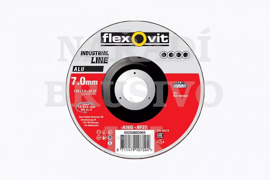 Brusný kotouč 150x7,0x22,23 A36Q ALU na hliník Flexovit