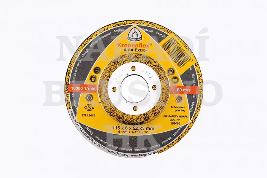 Brusný kotouč 230x6,0x22,23 A24 EXTRA na ocel Klingspor
