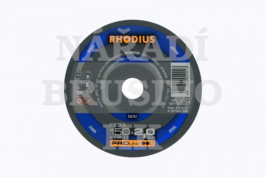 Řezný kotouč 100x3,0x16,0 FTK33 PROline na ocel Rhodius