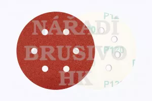 Brusný papír na suchý zip disk 150/6 P 60 PS22K na ocel, nerez, barvu, umělou hmotu, dřevo