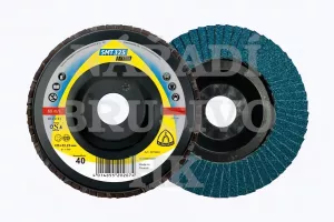 Lamelový brusný kotouč 115x22,23 P 40 SMT325 EXTRA talířový na nerez, ocel zkosený