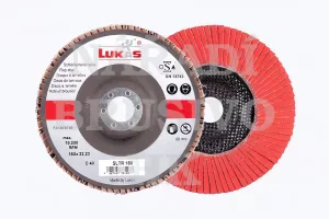 Lamelový brusný kotouč 125x22,23 Ceramic 60 SLTR Turbo talířový