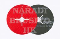 Vulkanfíbrový brusný disk 115x22 P 100 XF870 INOX na nerez