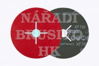 Vulkanfíbrový brusný disk 115x22 P 120 XF760 na nerez a ocel