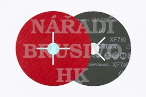 Fíbrový brusný kotouč 150x22 P 40 XF760 na nerez a ocel