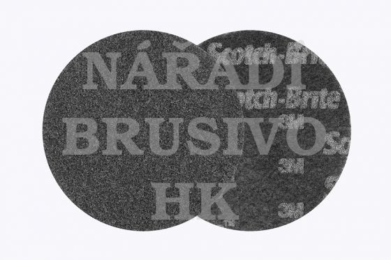 Brusné rouno výsek disk 115x22 netkaná textilie SCOTCH BRITE SL DH SD COARSE na suchý zip 3M