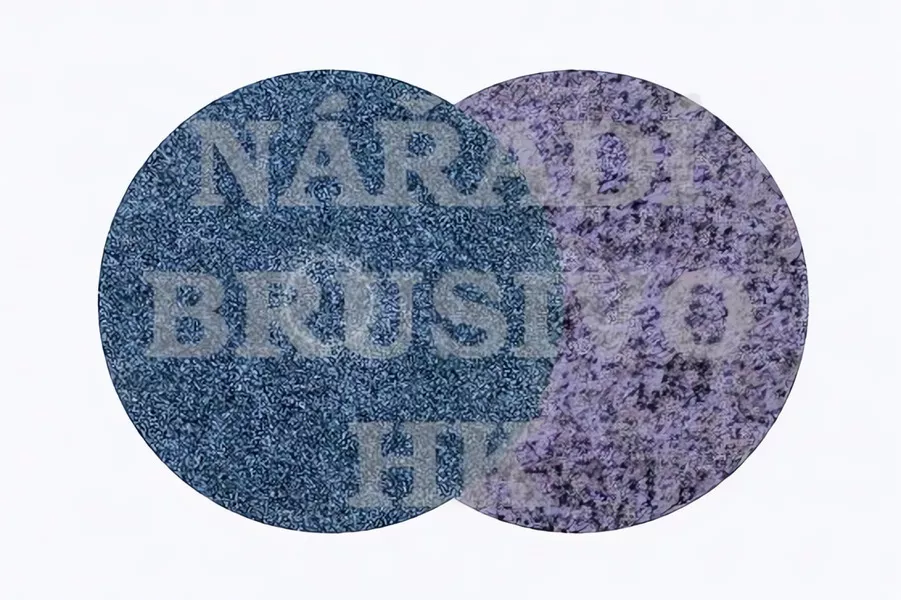 Brusné rouno výsek disk 115x22 netkaná textilie SCOTCH BRITE GB DH SD COARSE na suchý zip 3M