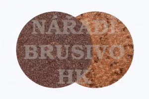Brusné rouno výsek disk 125x22 netkaná textilie SCOTCH BRITE SC DH COARSE na suchý zip