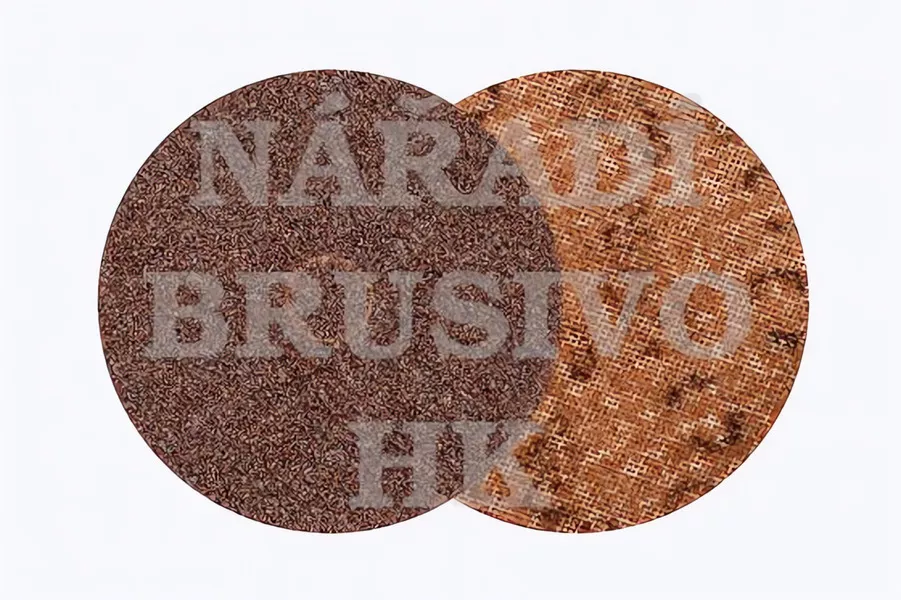 Brusné rouno výsek disk 125x22 netkaná textilie SCOTCH BRITE SC DH COARSE na suchý zip 3M