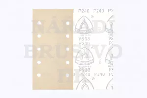 Brusný papír arch 115x230/10 P 60 PS33CK na barvu, lak, tmel, dřevo