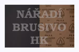 Brusný papír arch 230x280 P 1000 PS8A voděvzdorný na barvu, lak, tmel a umělou hmotu