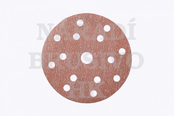 Brusný papír na suchý zip disk 150/15 P 100 A275 NORTON PRO na barvu, lak, tmel, dřevo, plniče, kompozity