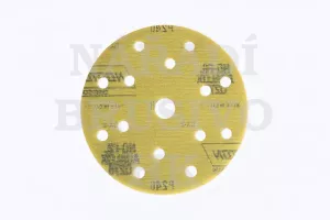 Brusný papír na suchý zip disk 150/15 P 1500 Q275 NORTON PRO FILM na barvu, lak, tmel, dřevo, plniče, kompozity
