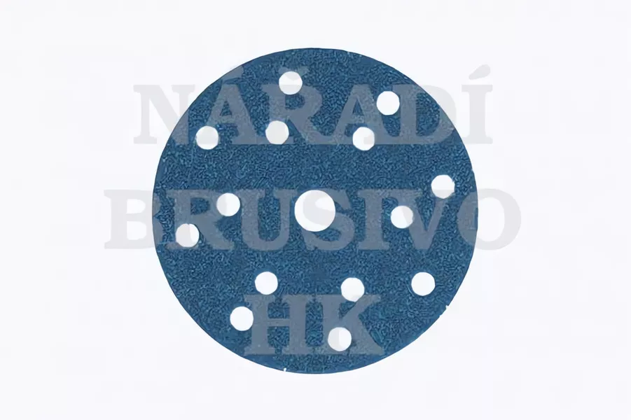 Brusný papír na suchý zip disk 150/15 P 40 H835 BLUE FIRE na ocel, tvrdé dřevo, plniče, kompozity, barvu, lak, tmel Norton