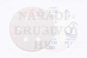 Brusný papír na suchý zip disk 150/6 P 220 PS73BWK na ocel, nerez, barvu, umělou hmotu, dřevo