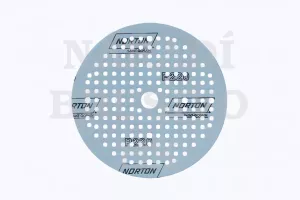 Brusný papír na suchý zip disk 150 P 150 A975 MULTI-AIR PLUS na barvu, lak, tmel, tvrdé dřevo Norton