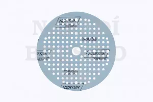 Brusný papír na suchý zip disk 150 P 180 A975 MULTI-AIR PLUS na barvu, lak, tmel, tvrdé dřevo Norton