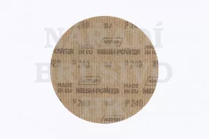 Brusný papír na suchý zip disk mřížka 150 P 120 M220 MESHPOWER ALUMINIUM OXIDE na barvu, lak, tmel, tvrdé dřevo Norton