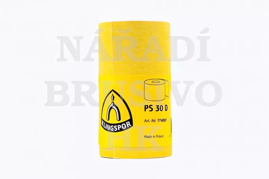Brusný papír role 115x4500 P 150 PS30D na dřevo, barvu, lak, tmel Klingspor