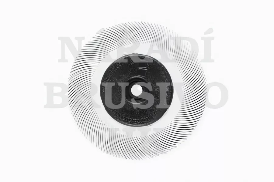 Lamelový kartáč 200x25,0 P 120 BRISTLE bílý na nerez 3M