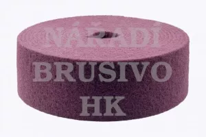 Role brusné rouno netkaná textilie 115x10000 ROTOLO ROLLS BEARTEX F4807 ULTRA FINE GREY na ocel, nerez, barvu, plast, dřevo