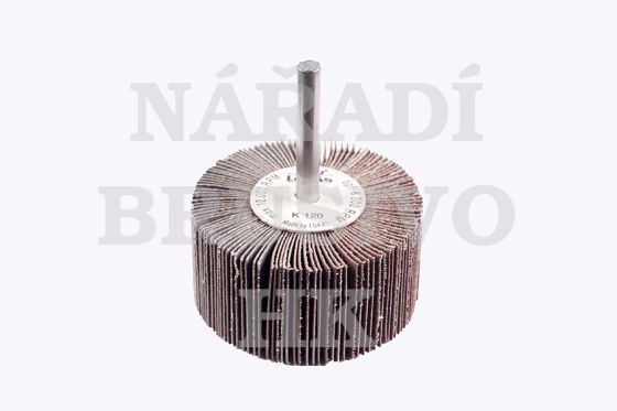 Lamelový stopkový brusný kotouč 20x10-3 SFL NK 240 na ocel, litinu, plast, dřevo, pryž Lukas