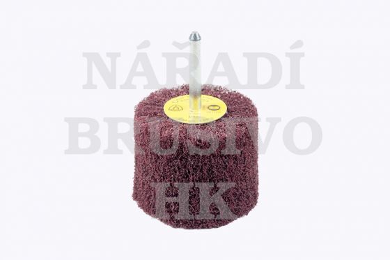 Lamelový kotouč na stopce brusné rouno 60x50-6 NFS600 MEDIUM na ocel, nerez a neželezné kovy Klingspor