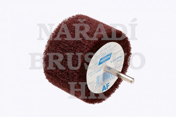 Lamelový stopkový kotouč brusné rouno 80x50-6 BEARTEX MEDIUM na ocel a neželezné kovy Norton