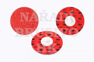 Mini disk 38 P80+ 984F ROLOC 3M na závit na kovy