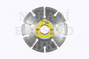 Diamantový kotouč 115x10,0x22,23 DN600U na potěrové spáry, omítku, plynobeton