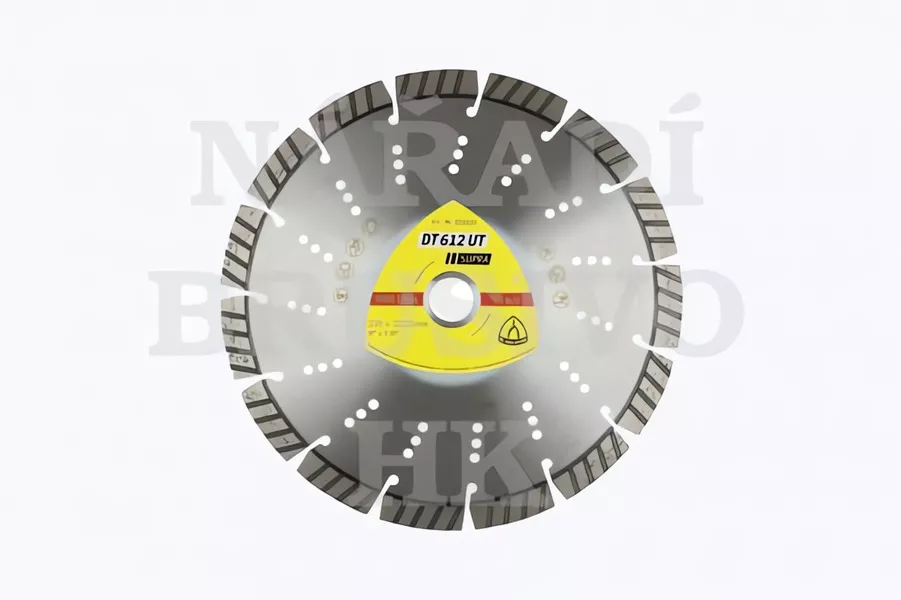 Diamantový kotouč 125x22,23 DT612UT Supra na beton, zralý armovaný beton, vápenopískovou cihlu, stavební materiály Klingspor