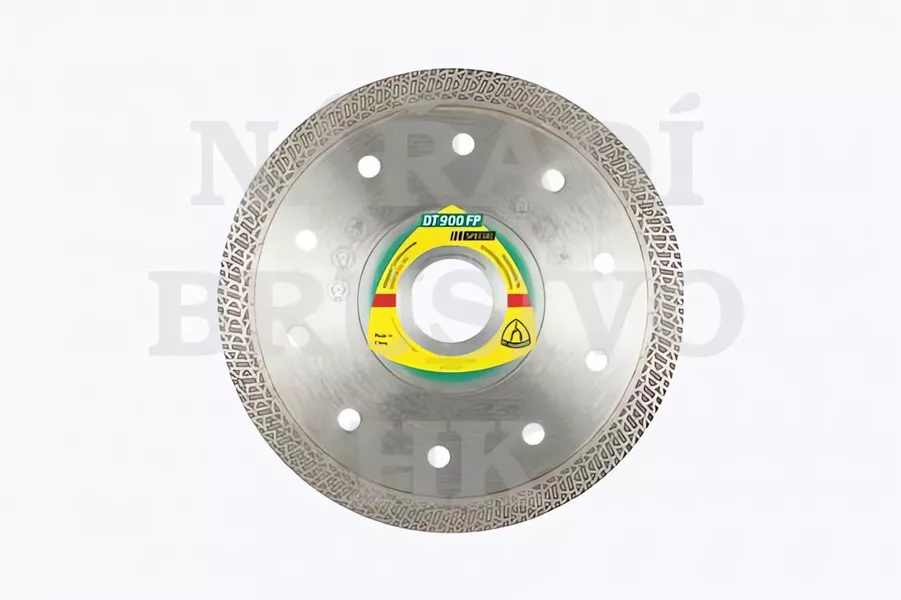 Diamantový kotouč 125x22,23 DT900FP Special na porcelán, keramiku, tvrdou dlažbu, tvrdé obklady, tvrdou jemnou kameninu Klingspor