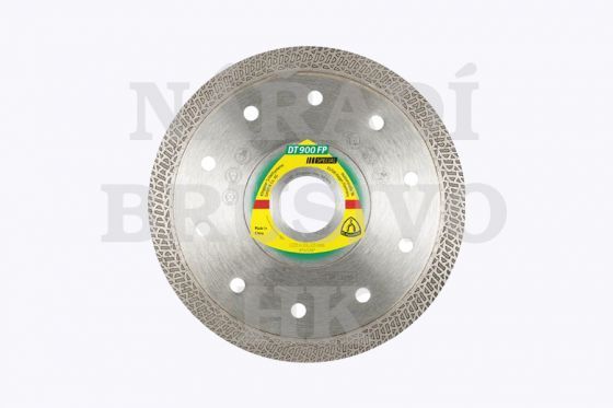 Diamantový kotouč 125x22,23 DT900FP Special na porcelán, keramiku, tvrdou dlažbu, tvrdé obklady, tvrdou jemnou kameninu Klingspor