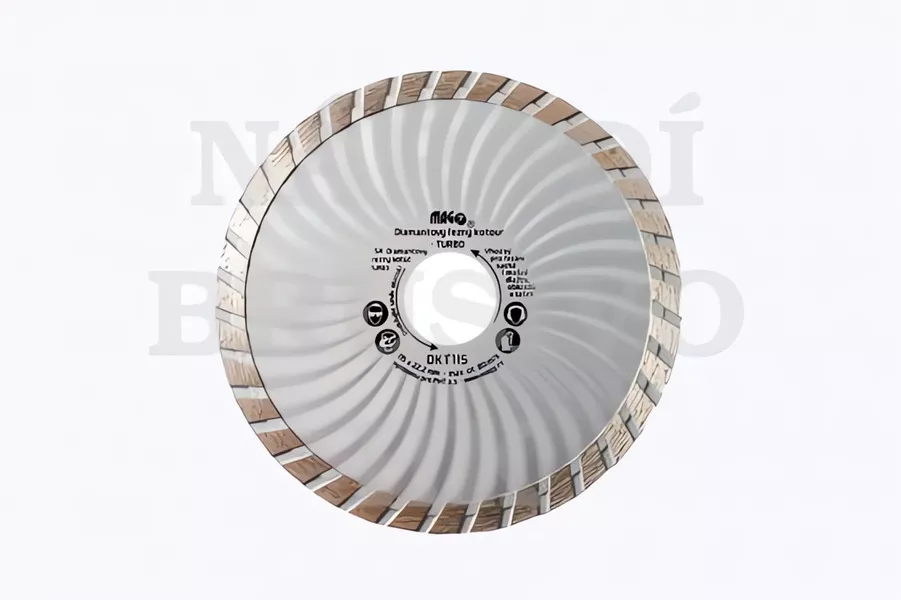 Diamantový kotouč 150x22,2 DKT150 MAGG TURBO na žulu, mramor, dlažbu, zámkovou dlažbu, obklady, střešní tašku pálenou i betonovou, plavenou dlažbu