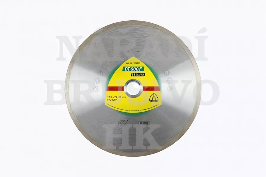 Diamantový kotouč 180x22,23 DT600F Supra na jemnou kameninu, kachle, glazované kamnové kachle Klingspor
