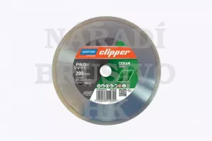 Diamantový kotouč 200x25,4 PRO CERAM GLASS na sklo, skleněné obklady - nepoužívat na klasické obklady