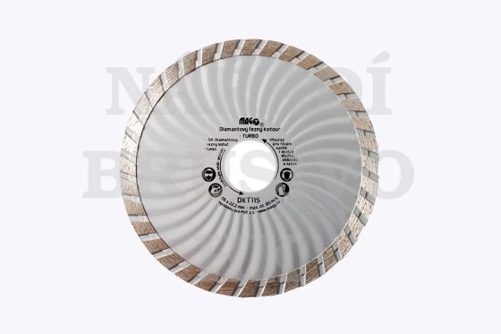 Diamantový kotouč 230x22,2 DKT230 MAGG TURBO na žulu, mramor, dlažbu, zámkovou dlažbu, obklady, střešní tašku pálenou i betonovou, plavenou dlažbu