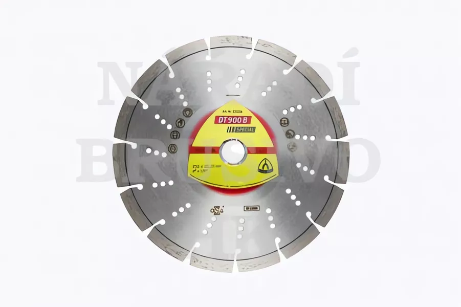Diamantový kotouč 230x22,23 DT900B Special na beton, zralý armovaný beton, vápenopískovou cihlu, stavební materiály Klingspor