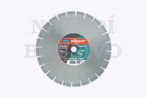Diamantový kotouč 400x25,4 PRO GRANITE na žulu, mramor, tvrdou dlažbu, tvrdé cihly, betonové překlady Norton Clipper