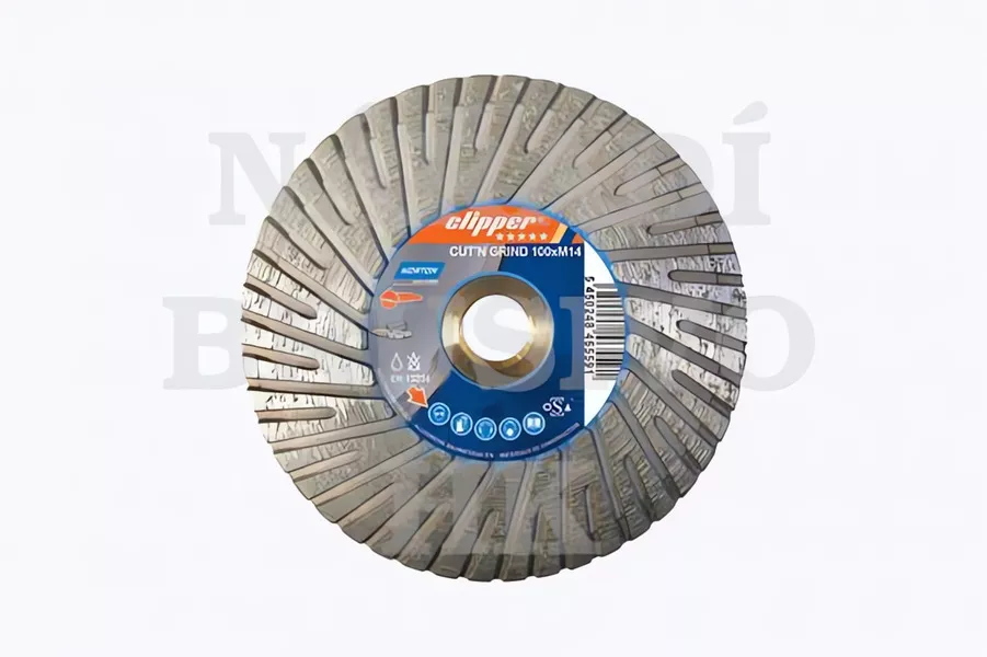 Diamantový brusný kotouč 125x22,23 PRO CUT’N’GRIND na pryskyřice, epoxidové stěrky, lepidla, nátěry Norton Clipper