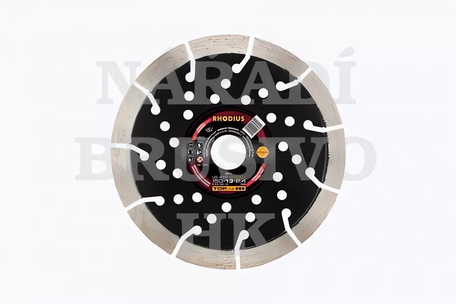Diamantový kotouč 180x22,23 LD410 SPEED TOPline na žulu, mramor, zámkovou dlažbu, přírodní kámen, beton, armovaný beton, keramickou tašku, tvrdou cihlu Rhodius