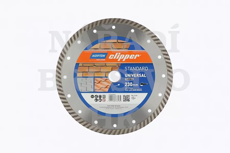 Diamantový kotouč 230x22,23 STANDARD UNI TURBO Norton Clipper