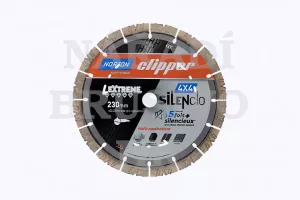 Diamantový kotouč 125x22,23 PRO 4X4 SILENCIO na beton, armovaný beton, asfalt, kámen, žulu, stavební materiály