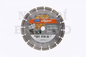 Diamantový kotouč 230x22,23 STANDART 4X4 na beton, armovaný beton, asfalt, cihlu, dlažbu, žulu, ocel do 5 mm