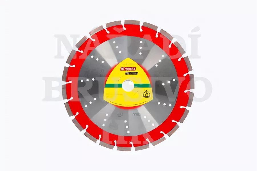 Diamantový kotouč 350x25,4 DT900BX Special na beton, starý armovaný beton, vápenopískovou cihlu, stavební materiály Klingspor
